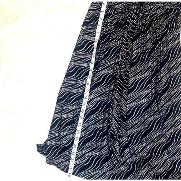 Women’s Express Black Silver Empire Waist Halter Top Cocktail Dress Size Small - Picture 8 of 10